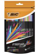 Bic Intensity Fineliner Assorted 20 Pack