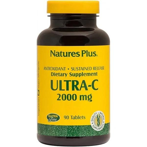 Natures Plus Ultra C Tablets, 2000 mg - 90 count