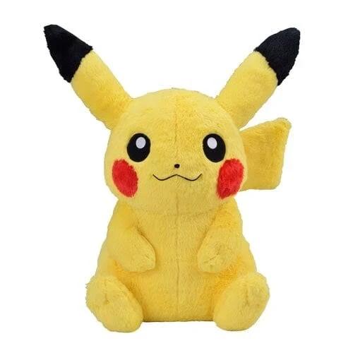 Pokemon Center Original Big Fluffy Plush Doll Pikachu