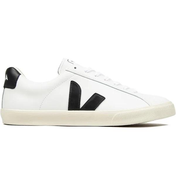 Veja White & Black Esplar Sneakers