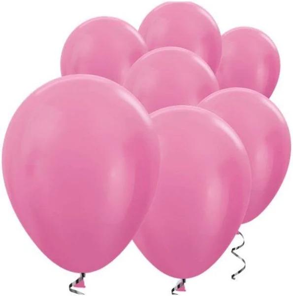 Sempertex 30cm Satin Pearl Fuchsia Latex Balloons 412, 100pk