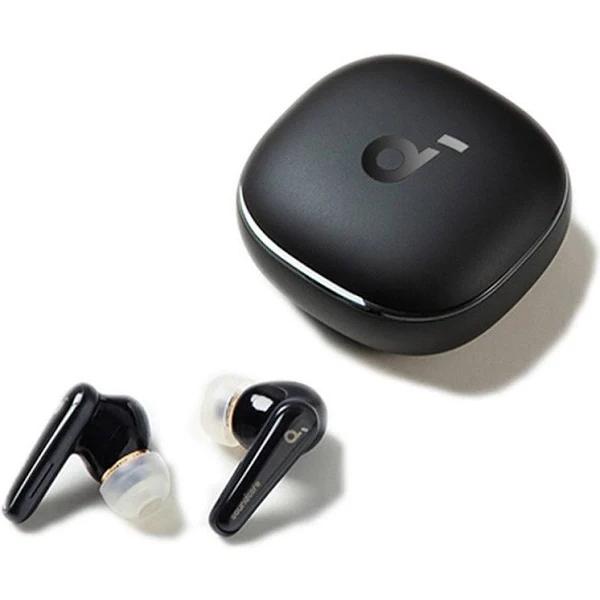 Soundcore Liberty 4 True Wireless Noise Cancelling Earbuds - Black