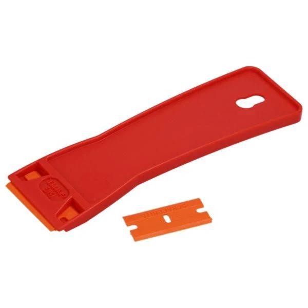 Scraperite Big Gripper Scraper with 2 Plastic Razor Blades (Orange) | General