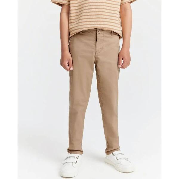 Country Road Boys Chino Pants Sandstone in Size 7