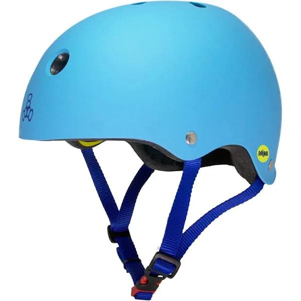 Triple 8 Skate II/ Derby MIPS Helmet SS Blue Rubber - XSMALL/SMALL