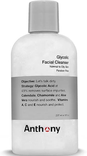 Anthony Logistics for Men Glycolic Facial Cleanser 237ml/8oz