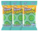 3 x Scrub Daddy Essentials Scour Daddy Scouring Pad - Green - AfterPay & zipPay Available