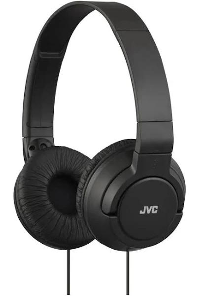 JVC HAS180 Lightweight Powerful Bass Headphones - Black