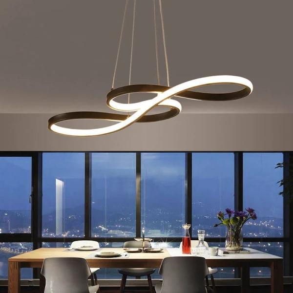 Led Pendant Light Bar Lamp Shop Black Ceiling Lights Kitchen