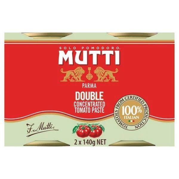 Mutti Double Concentrate Tomato Paste 2 Pack 280g