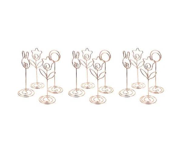 12 Pcs Table Picture Stands Menu Place Sign Holder