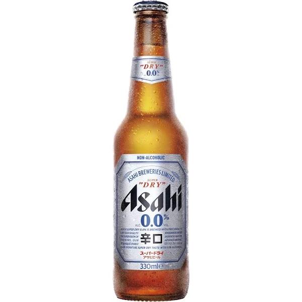 Asahi Super Dry 0.0% Beer Case 24 x 330ml Bottles