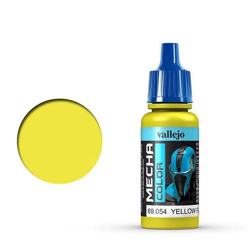 Vallejo Mecha Colour Yellow Fluorescent 17ml Acrylic Paint