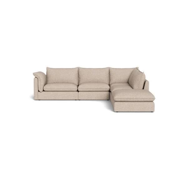 Sorrento Fabric Modular Sofa Ginger by Freedom, 100% Polyester