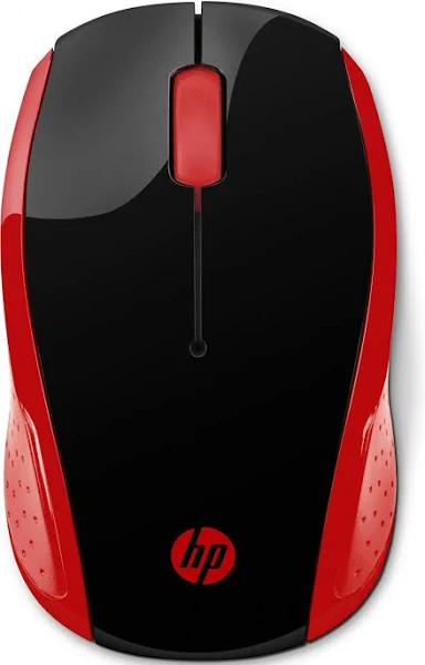 HP 200 Wireless Mouse (Empress Red)