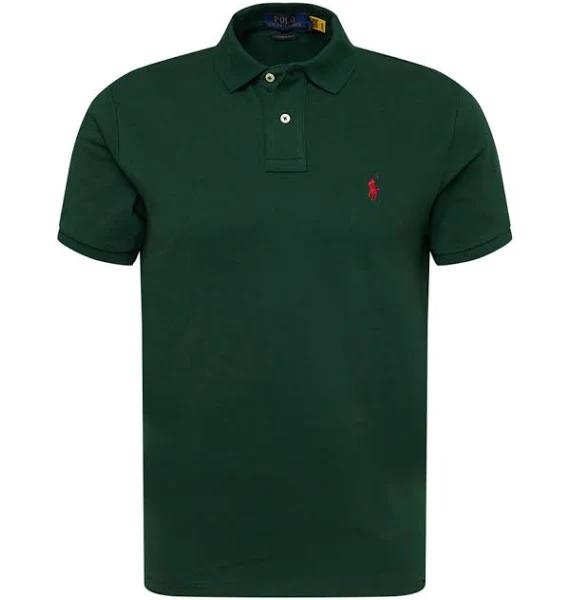 Custom Slim Fit Mesh Polo Shirt