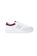 New Balance 480 Sneakers in White & Red