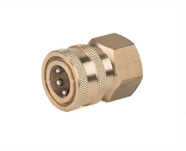 Karcher 3/8" Female QC x 3/8" Female Pressure Washer Coupler 8.641-040.0 by Total Tools