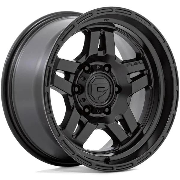 Fuel D799 Oxide 17x8.5 5x127 +1 Offset Black Wheel