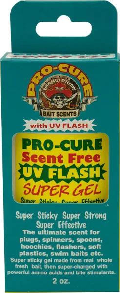 Pro-Cure Scent Free UV Flash Super Gel 2oz