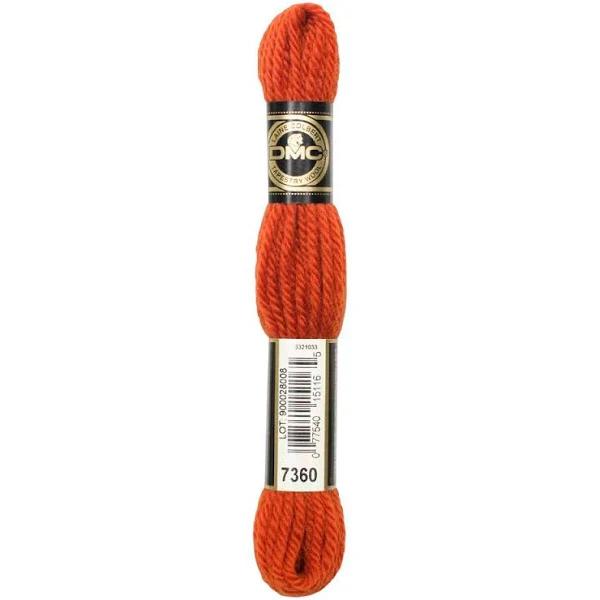 DMC Tapestry & Embroidery Wool 8.8yd-Dark Burnt Orange