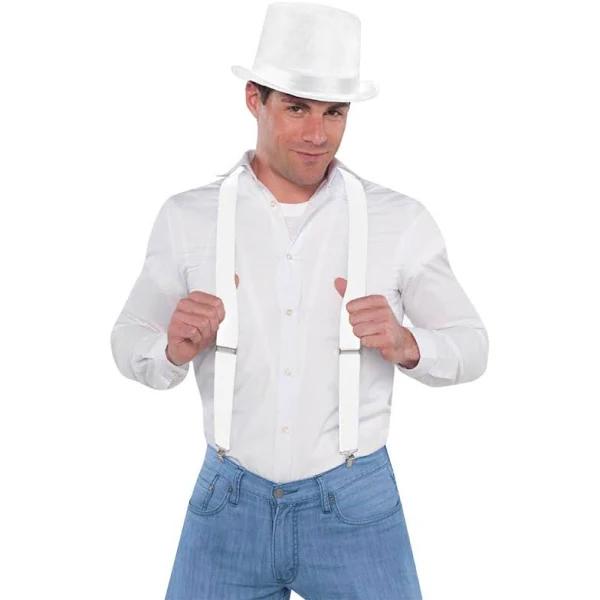 Suspenders - White