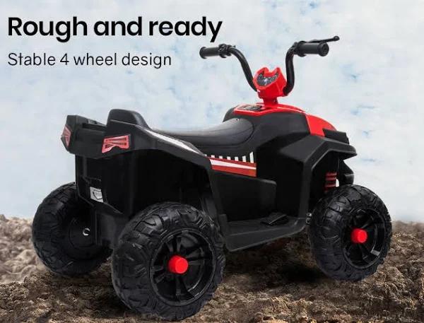 ROVO Kids Electric Ride-On ATV Quad Bike Toy Boys Toddler