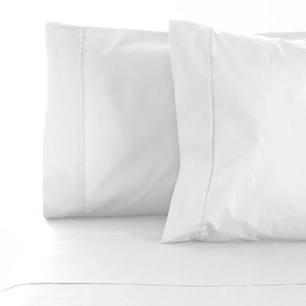 La Via White 100% Cotton Sheet Set 400TC | Split Queen