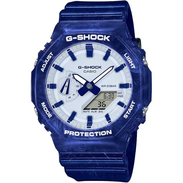 G-Shock GA2100BWP-2A Blue and White Pottery