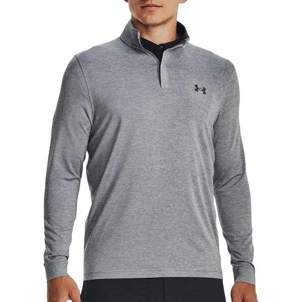 Under Armour Golf Playoff Half Zip Long Sleeve T-Shirt Grey S