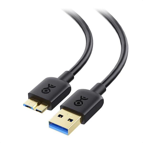 Cable Matters Short Micro USB 3.0 Cable (USB to USB Micro B Cable) in