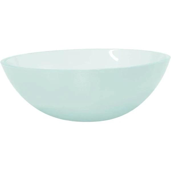 NNEVL Basin Glass 50x37x14 cm Frosted