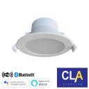 CLA LED Smart White Round Dimmable Tri-CCT RGB 9W Downlight