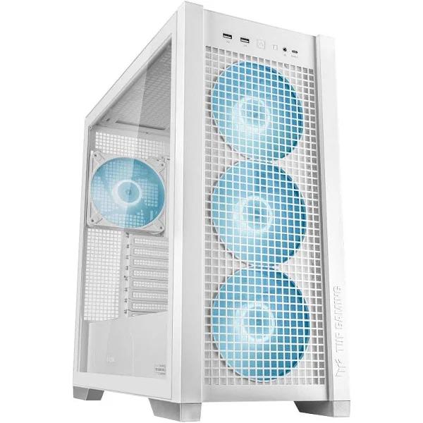 Asus TUF Gaming GT302 ARGB White Tempered Glass Mid Tower E-ATX Case