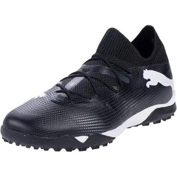 Puma Future 7 Match TT Turf Soccer Cleat Black/White - Size 8.5