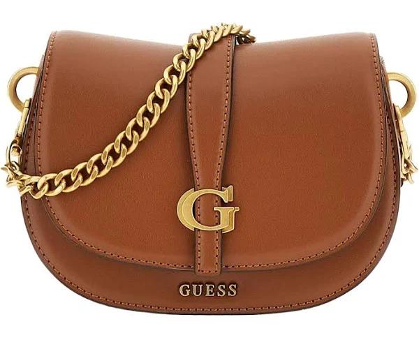 Guess - tracolla Kuba Mini Cognac - HWVA9329780 - Cognac