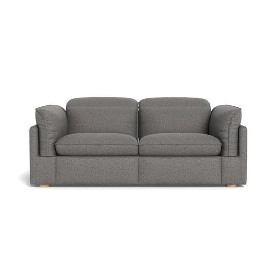 Sorrento Fabric Battery Recliner Sofa Dark Grey by Freedom