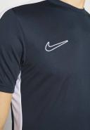 Nike Academy Men's Dri-FIT Short-Sleeve Football Top - Blue - 50% Recycled Polyester