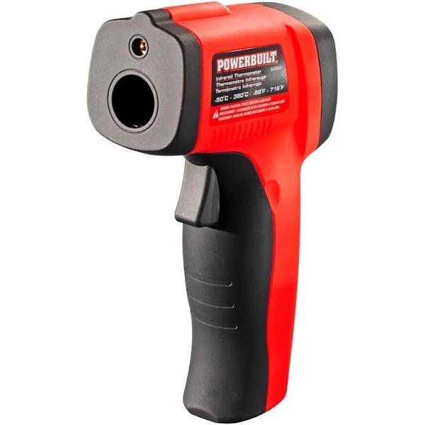 Powerbuilt 648564 Infrared Temperature Gun Non-contact Laser, Handheld Detector