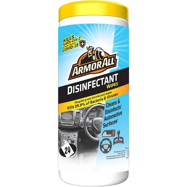 Armor All Disinfectant Tub Wipes 24 Pack - E303675900