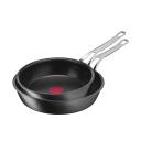 Jamie Oliver by Tefal Cooks Classic Induction Non Stick Hard Anodised Frypan Twin Pack