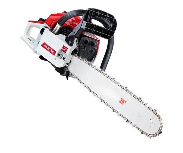 Petrol Commercial E-Start Chainsaw Pruning Bar - 52cc