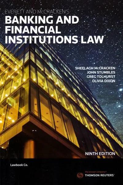 Everett and McCracken's Banking & Financial Institutions Law