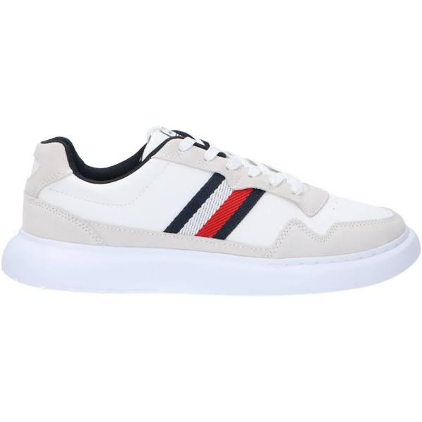 TOMMY HILFIGER White Polyester Sneaker EU42/US9