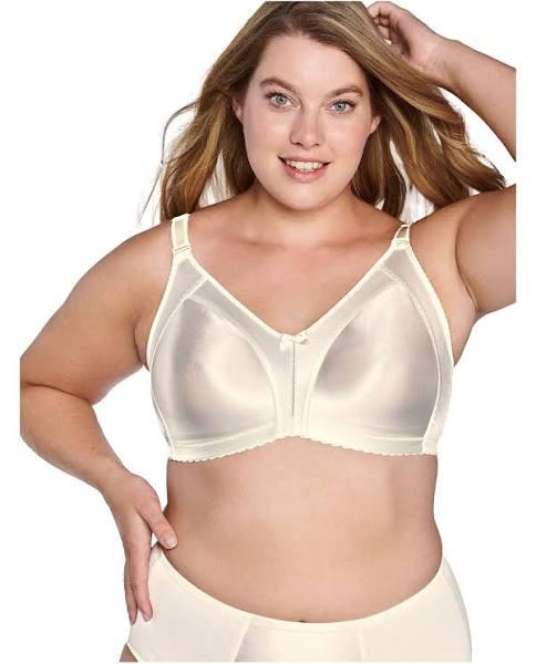 Moulded Wirefree Soft Cup Minimiser Bra, Ivory / 16E by Naturana