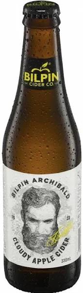 Bilpin Cider Co. Archibald Cloudy Apple Cider 330ml - Case (24)