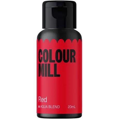 Colour Mill Aqua Blend 20ml Red