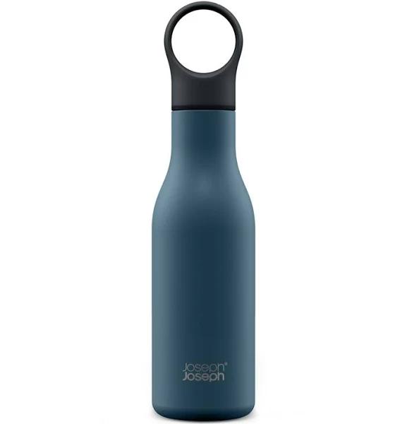 Joseph Joseph Loop Vacuum Insulated Water Bottle 500ml Blue