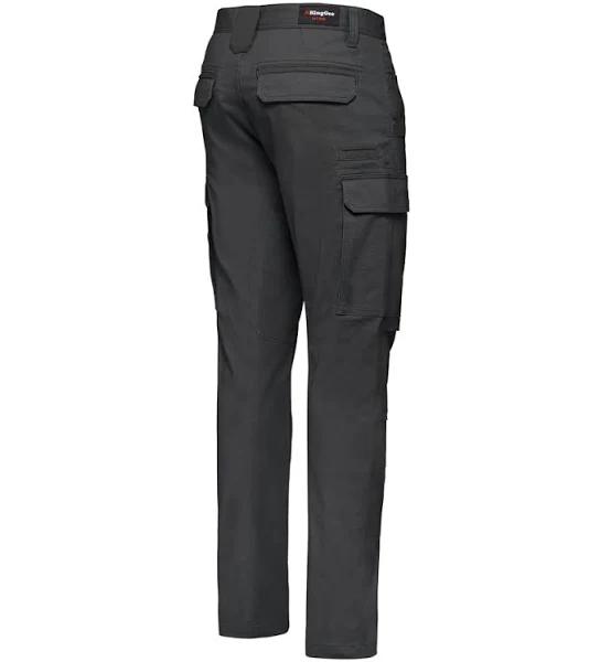 KingGee K69860 Tradies Utility Cargo Pants Charcoal 92S