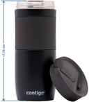 Contigo Byron Snapseal Travel Mug, Stainless Steel Thermal Mug, Vacuum Flask, Leakproof Tumbler, Coffee Mug With Bpa Free Easy-Clean Lid